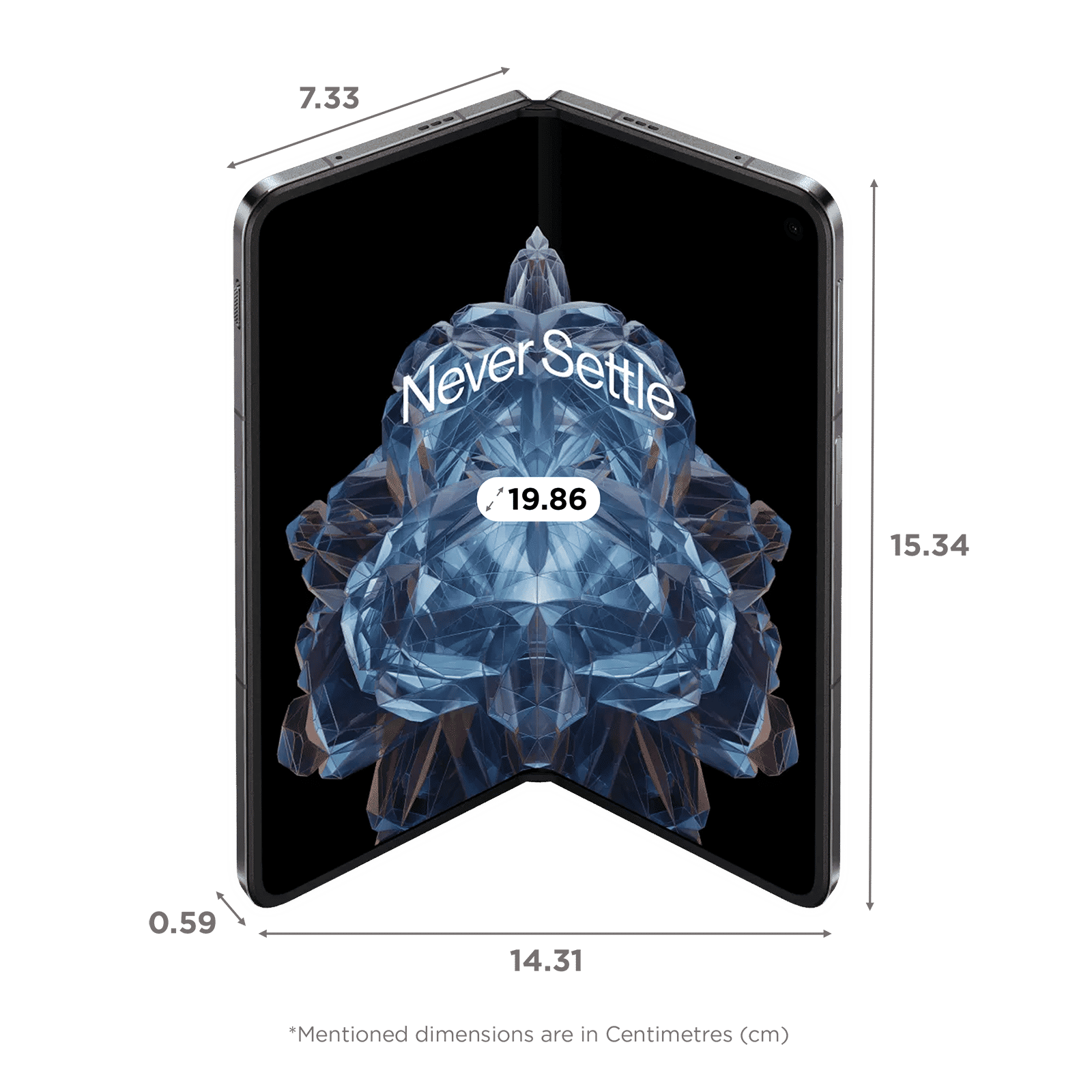 Buy OnePlus Open 5G (16GB RAM, 512GB, Voyager Black) Online - Croma